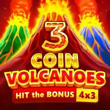 Play 3 Coin Volcanoes 7Bit casino